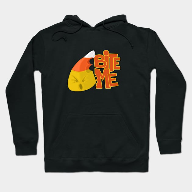 Bite Me - Candy Corn Hoodie by adamzworld